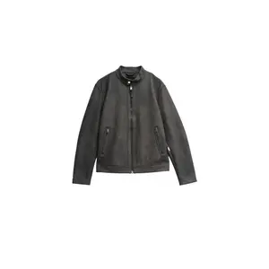 Jacket Salsa Jeans Suede-Effect Biker image-0