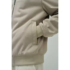 Textured Bomber Salsa Jeans image-3