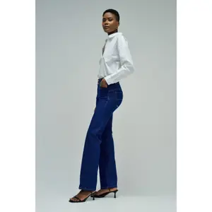 Women's Straight Jeans with Belt Loop Salsa Jeans Secret image-2