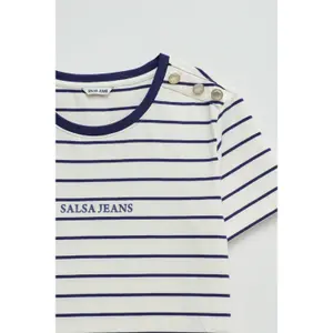 Striped T-shirt Salsa Jeans image-4