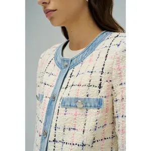 Kurtka damska z tweedu Salsa Jeans image-4