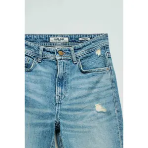 Women's Cropped Slim Jeans Salsa Jeans True image-4