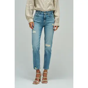Women's Cropped Slim Jeans Salsa Jeans True image-1