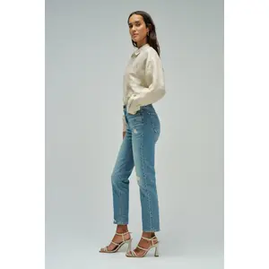 Women's Cropped Slim Jeans Salsa Jeans True image-3