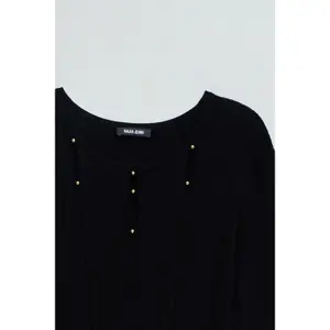 Long Sleeve Ribbed Knit Dress Women Salsa Jeans image-3
