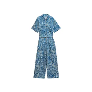 Blommönstrad jumpsuit dam Salsa Jeans