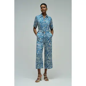 Blommönstrad jumpsuit dam Salsa Jeans image-1