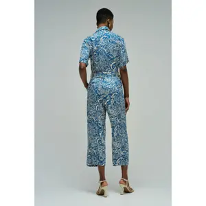 Blommönstrad jumpsuit dam Salsa Jeans image-2