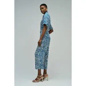Blommönstrad jumpsuit dam Salsa Jeans image-3