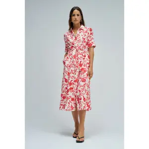 Women's shirt dress Salsa Jeans Embroidery in english image-1