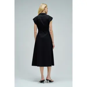Linen Wrap Dress for Women Salsa Jeans Midi image-2