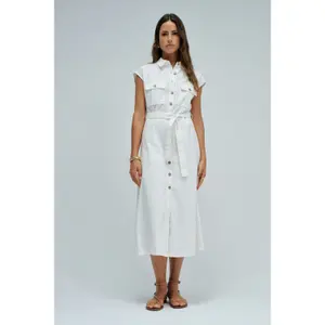 Women's shirt dress Salsa Jeans Midi image-1