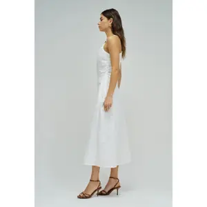 Women's linen dress Salsa Jeans Midi image-2