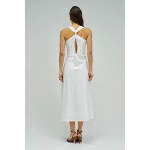 Women's linen dress Salsa Jeans Midi image-1