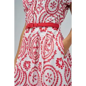 Women's shirt dress Salsa Jeans Embroidery in english image-3