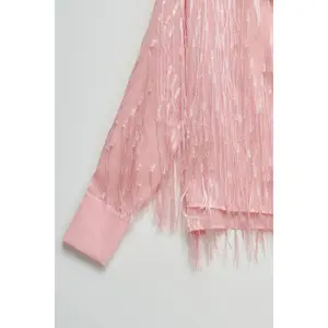 Fringed Blouse Women Salsa Jeans image-4