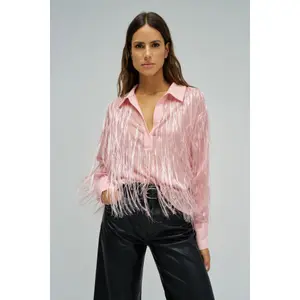 Fringed Blouse Women Salsa Jeans image-1