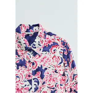 Long Sleeve Floral Print Blouse for Women Salsa Jeans image-4