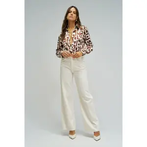 Satin Printed Blouse Women Salsa Jeans image-1