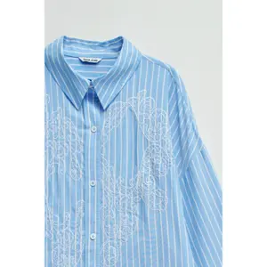 Women's Long Sleeve Blouse with Lace Salsa Jeans image-4