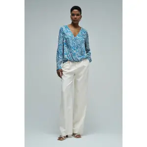 Satin Blouse with Pattern Women Salsa Jeans image-1