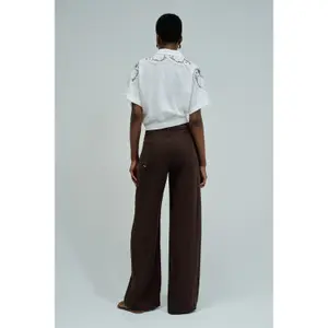 Lace and Linen Blouse for Women Salsa Jeans image-2