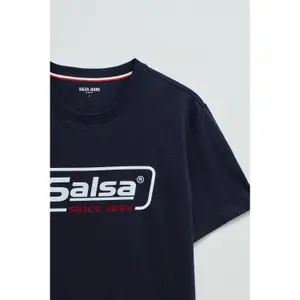 Cotton logo T-shirt Salsa Jeans image-4