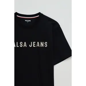 T-shirt με λογότυπο Salsa Jeans image-4