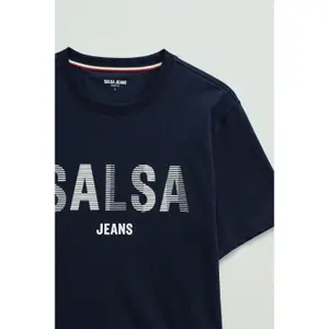Μπλουζάκι με κεντητό λογότυπο Salsa Jeans image-4