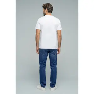 T-shirt με στρογγυλή λαιμόκοψη από βαμβάκι Salsa Jeans image-2