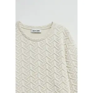 Sweatshirt woman Salsa Jeans Jacquard And Lurex image-4