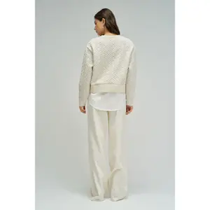Sweatshirt woman Salsa Jeans Jacquard And Lurex image-2