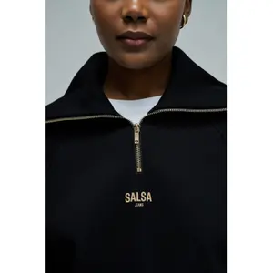 Women's Half-Zip Sweatshirt Salsa Jeans image-3