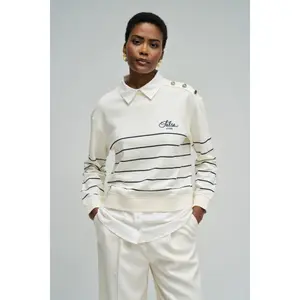 Combined Pullover with Women's Shirt Salsa Jeans image-1