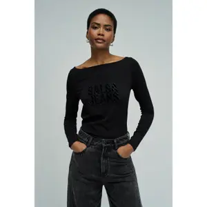 Sweatshirt with Logo Women Salsa Jeans image-1