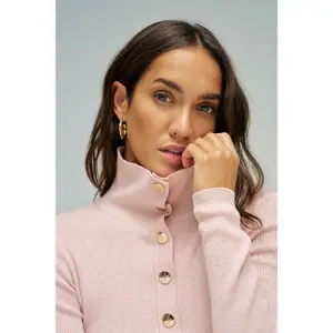 Polo with Gold Buttons for Women Salsa Jeans image-3