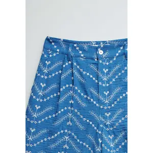 Women’s Embroidered Trousers Salsa Jeans Chino image-4