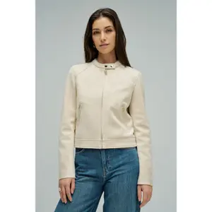 Women's Suede Effect Jacket Salsa Jeans d image-1