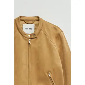 Women's Suede Effect Jacket Salsa Jeans d image-4