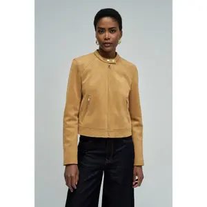 Women's Suede Effect Jacket Salsa Jeans d image-1
