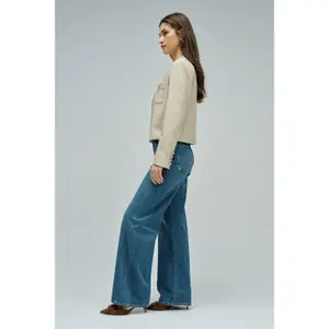 Women's Leather Effect Jacket Salsa Jeans image-2