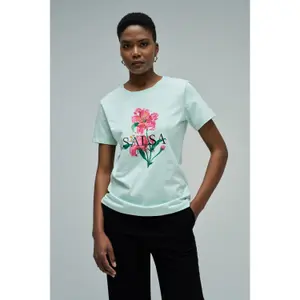 Women's printed T-shirt Salsa Jeans image-1