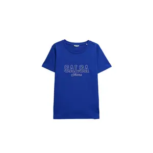T-shirt με ανάγλυφο λογότυπο Salsa Jeans image-0