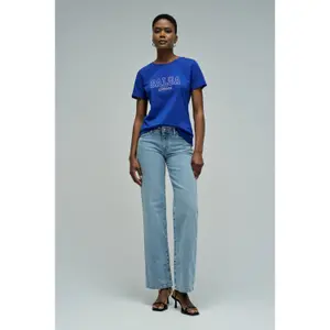 T-shirt με ανάγλυφο λογότυπο Salsa Jeans image-1