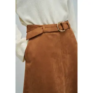 Suede Effect Skirt Women Salsa Jeans Midi image-3