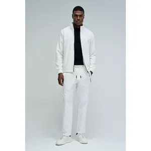 Mixed Material Bomber Salsa Jeans image-2