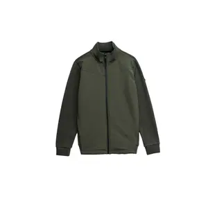 Mixed Material Bomber Salsa Jeans image-0