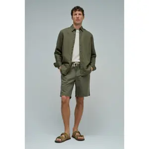 Linen Bermuda shorts Salsa Jeans image-2