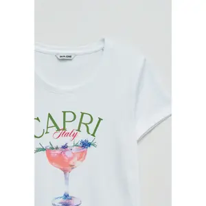 Printed T-shirt with Logo Women Salsa Jeans image-3
