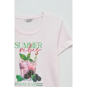 Women's printed T-shirt Salsa Jeans image-4